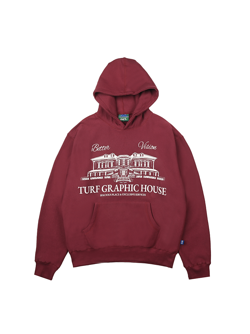Mansion Maroon Hoodie
