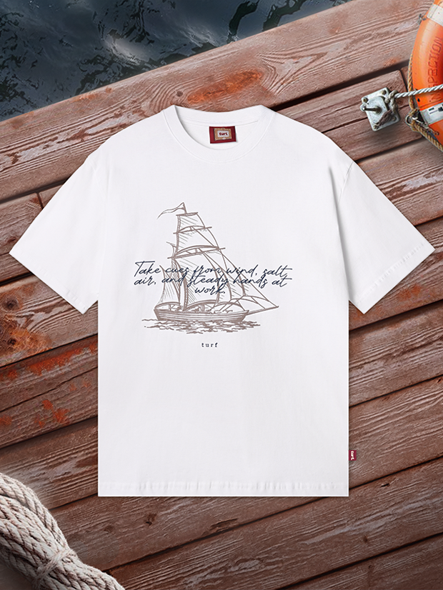 Nautic White Tshirt
