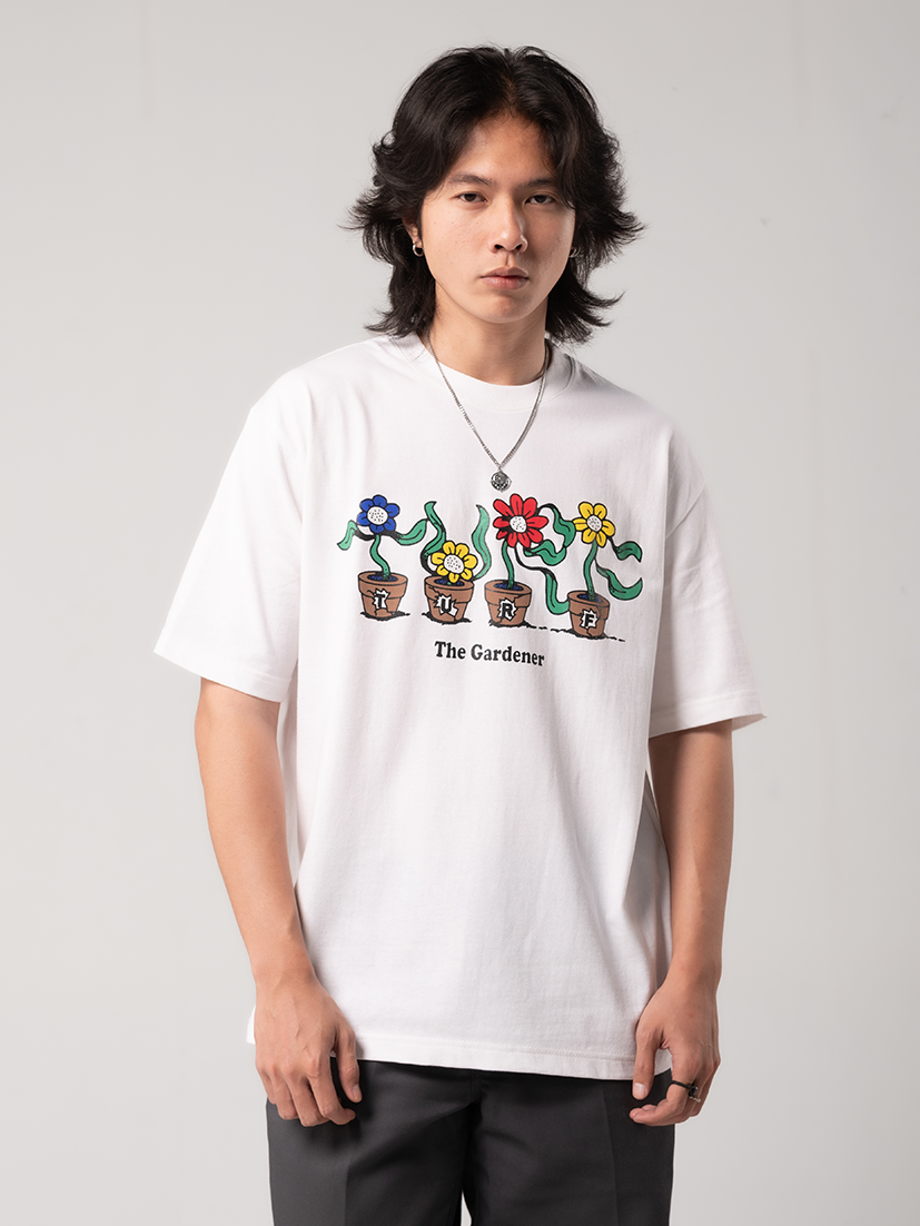 Gardener White T-Shirt