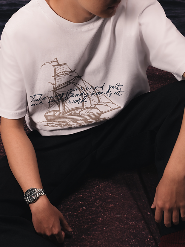 Nautic White Tshirt