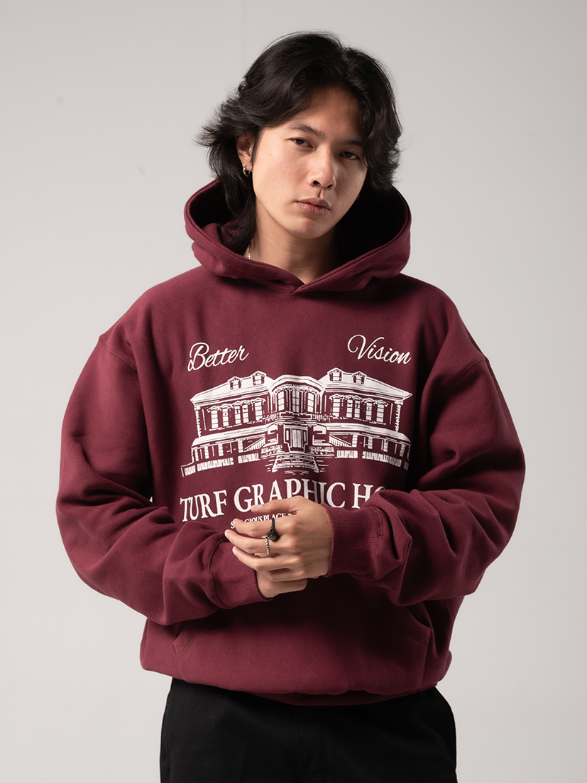 Mansion Maroon Hoodie