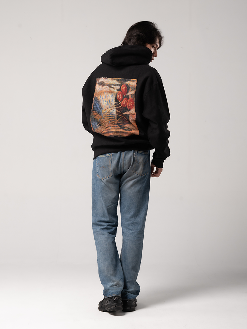 Decor Black Hoodie