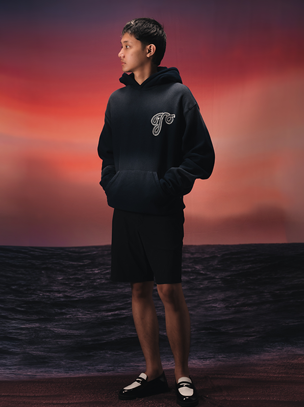 Leeward Navy Hoodie