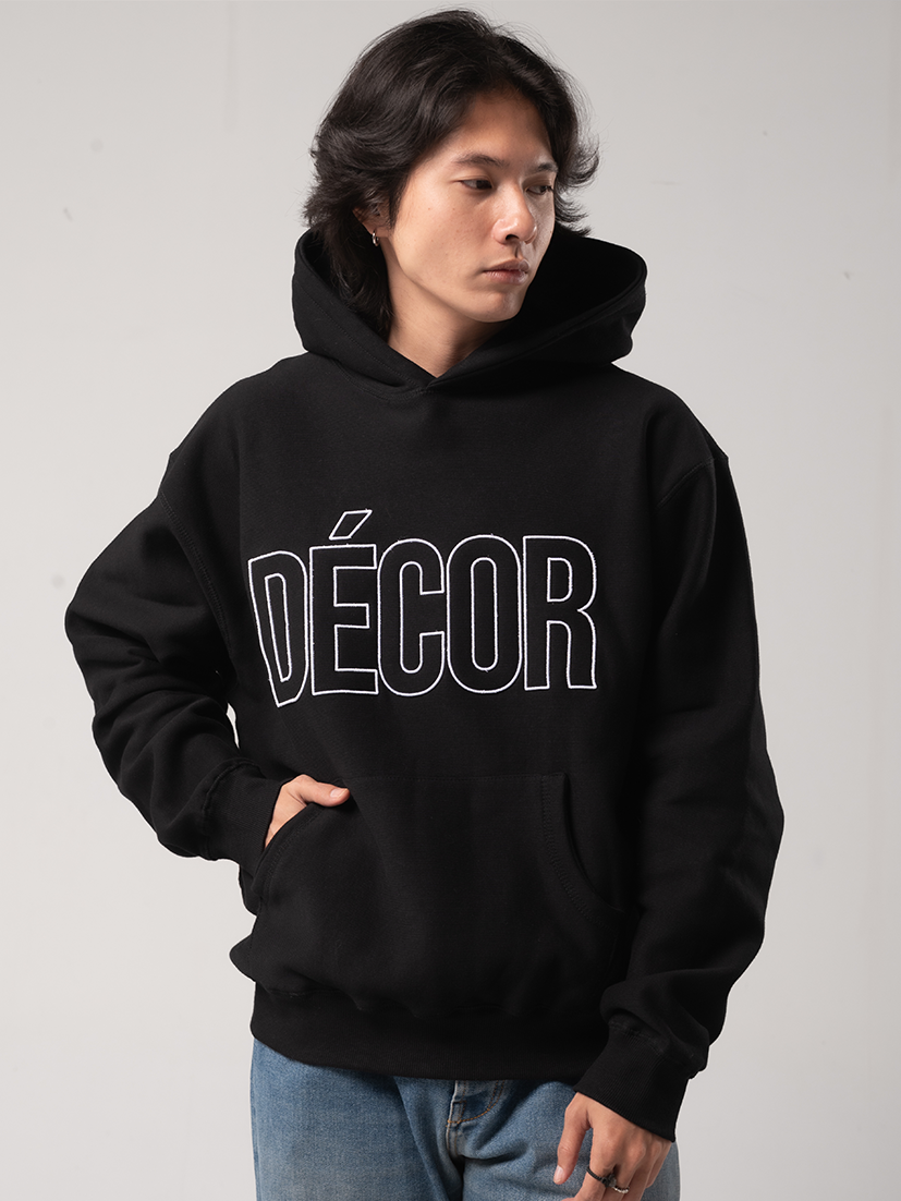 Decor Black Hoodie
