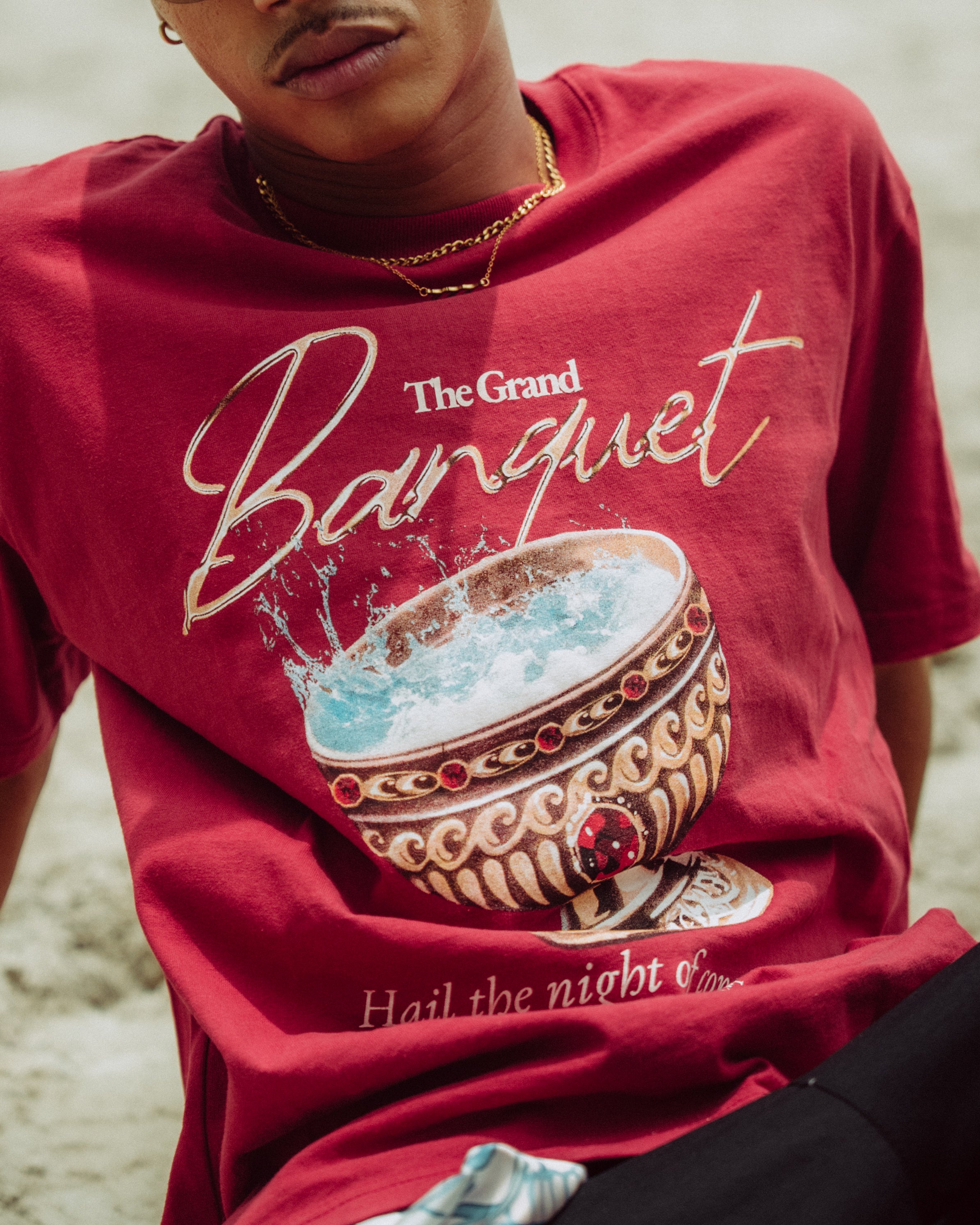 Chalice Garnet Red Tshirt