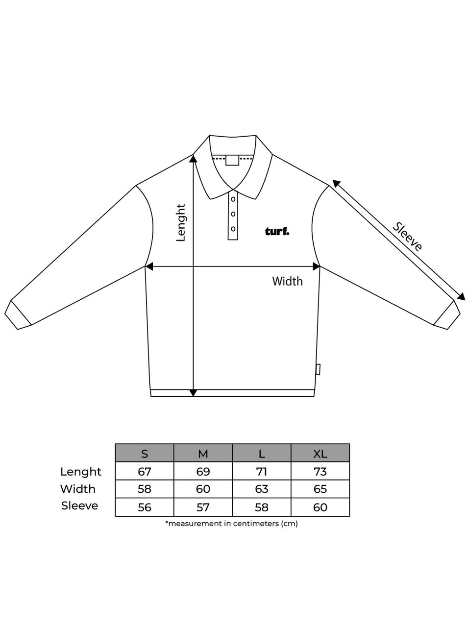 TURF - TEAM Maroon/Cream Jersey Polo Sweatshirt - Sweater Kerah Rajut Marun Krem