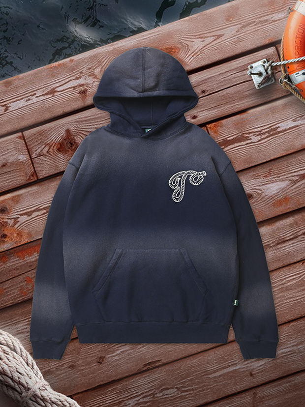 Leeward Navy Hoodie