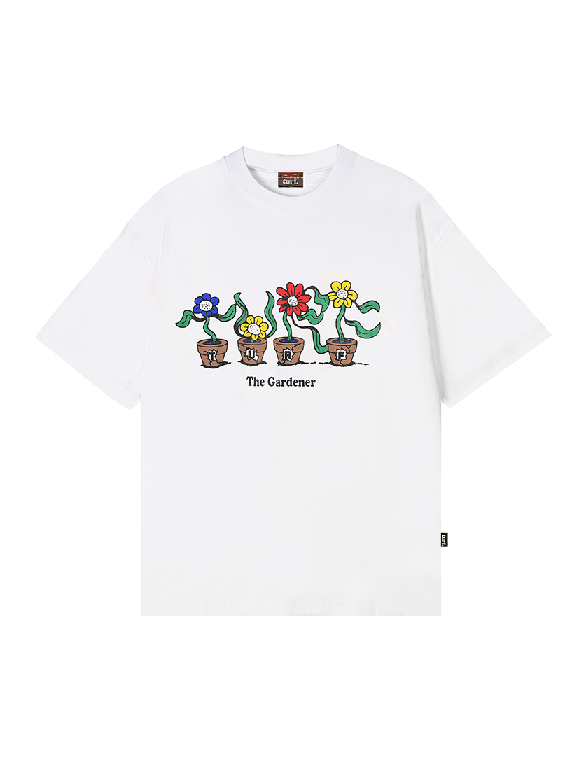 Gardener White T-Shirt