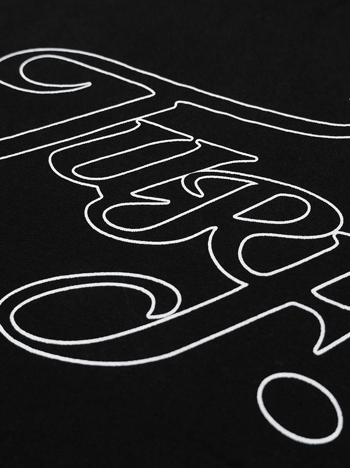Cursive Black T-Shirt