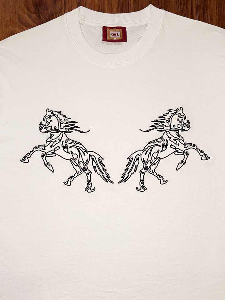 Stallion White Tshirt