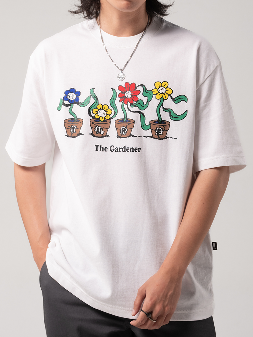 Gardener White T-Shirt