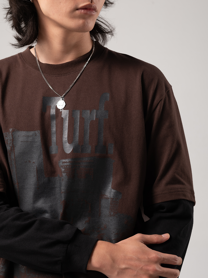 Ruin Brown Black Longsleeve