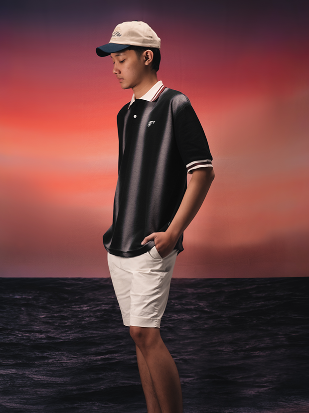 Admiral Black Polo Shirt
