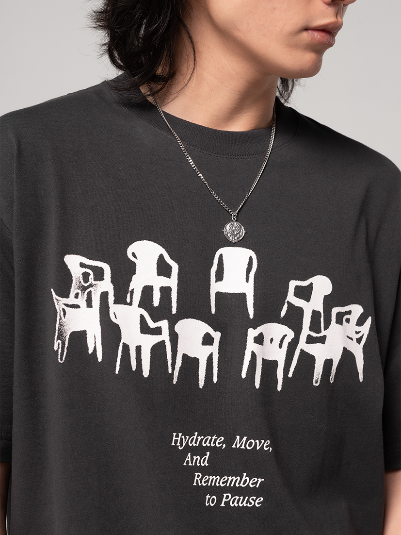 Chairs Dark Grey T-Shirt