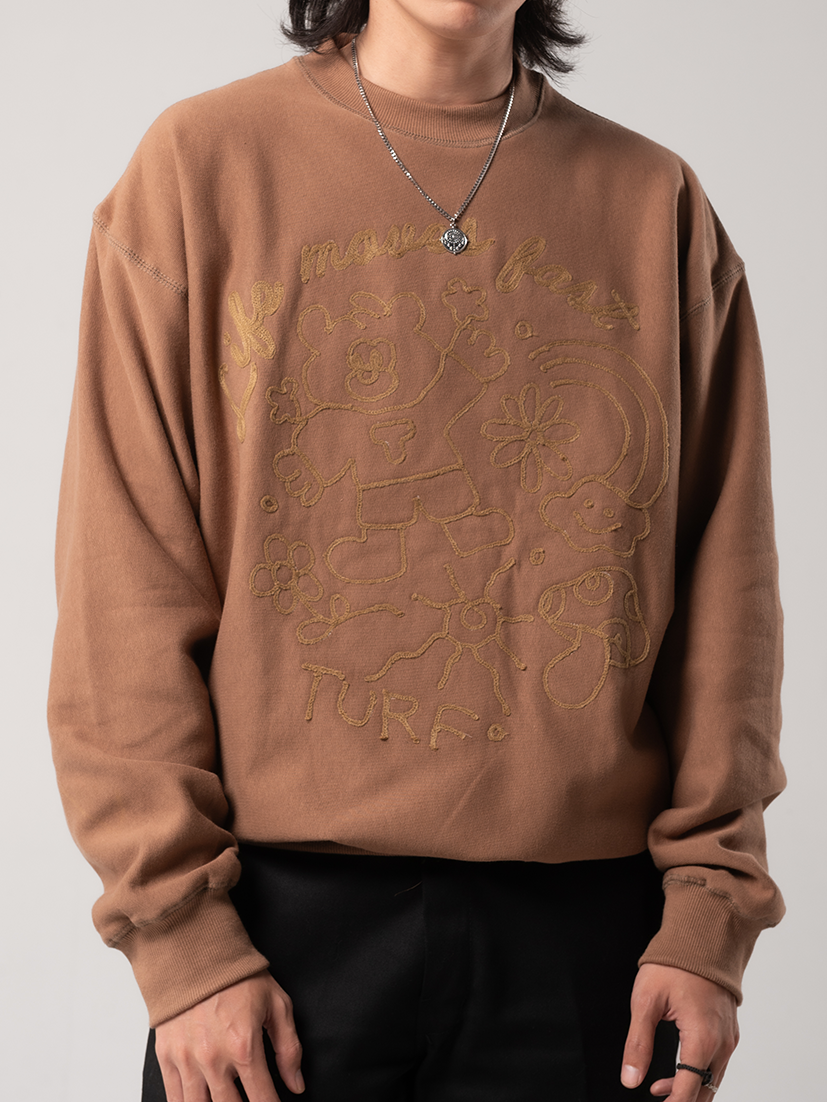 Moves Brown Sweatshirt