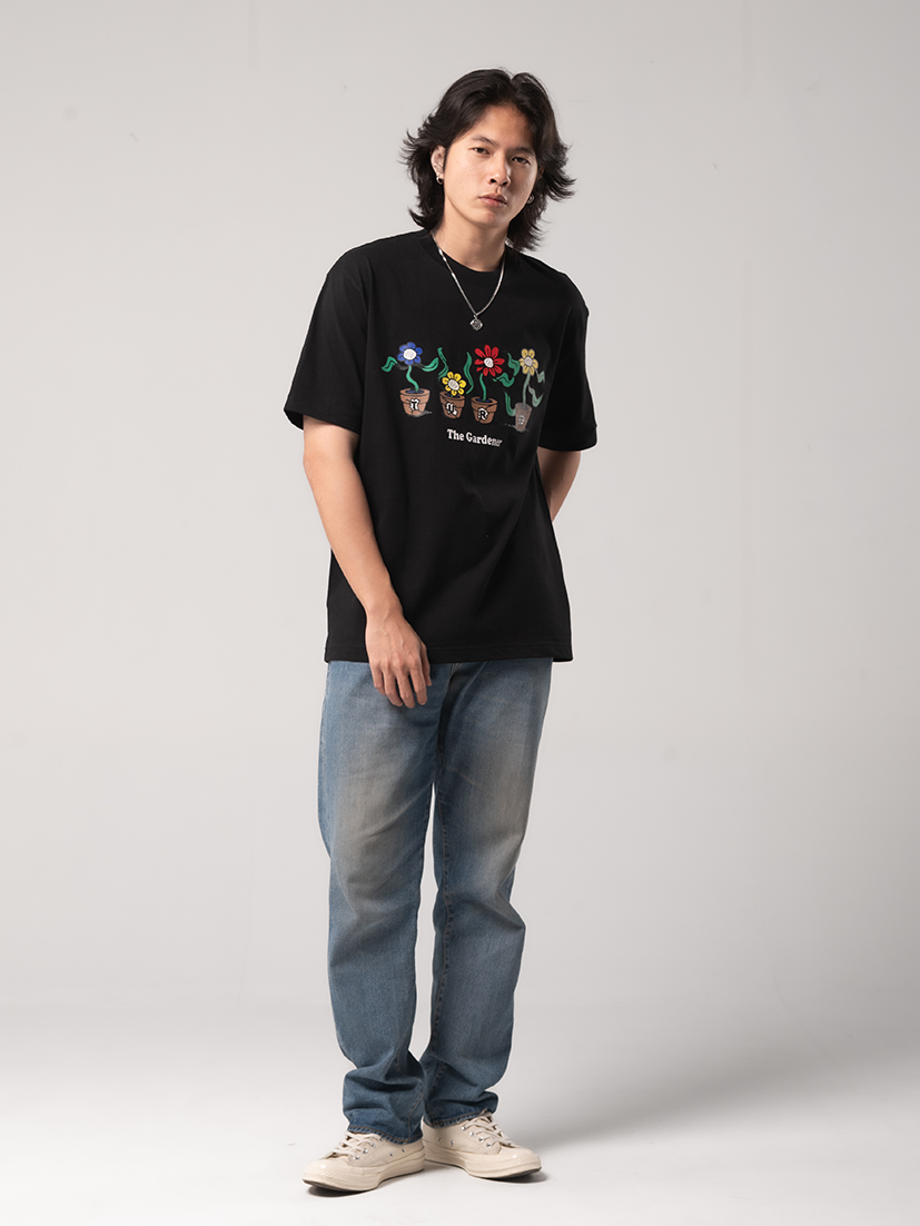 Gardener Black T-Shirt