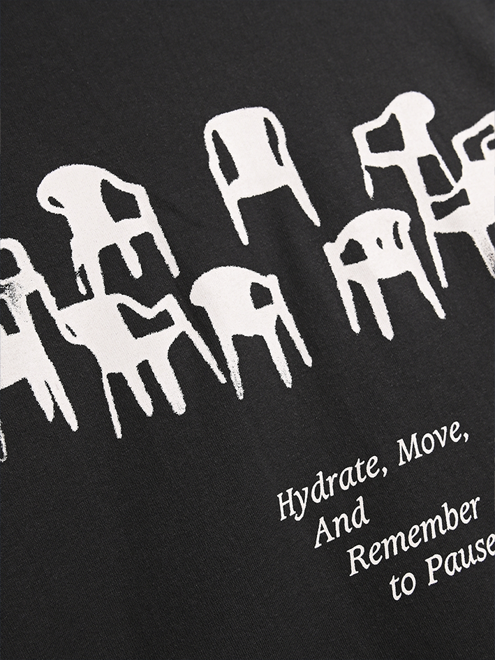 Chairs Dark Grey T-Shirt