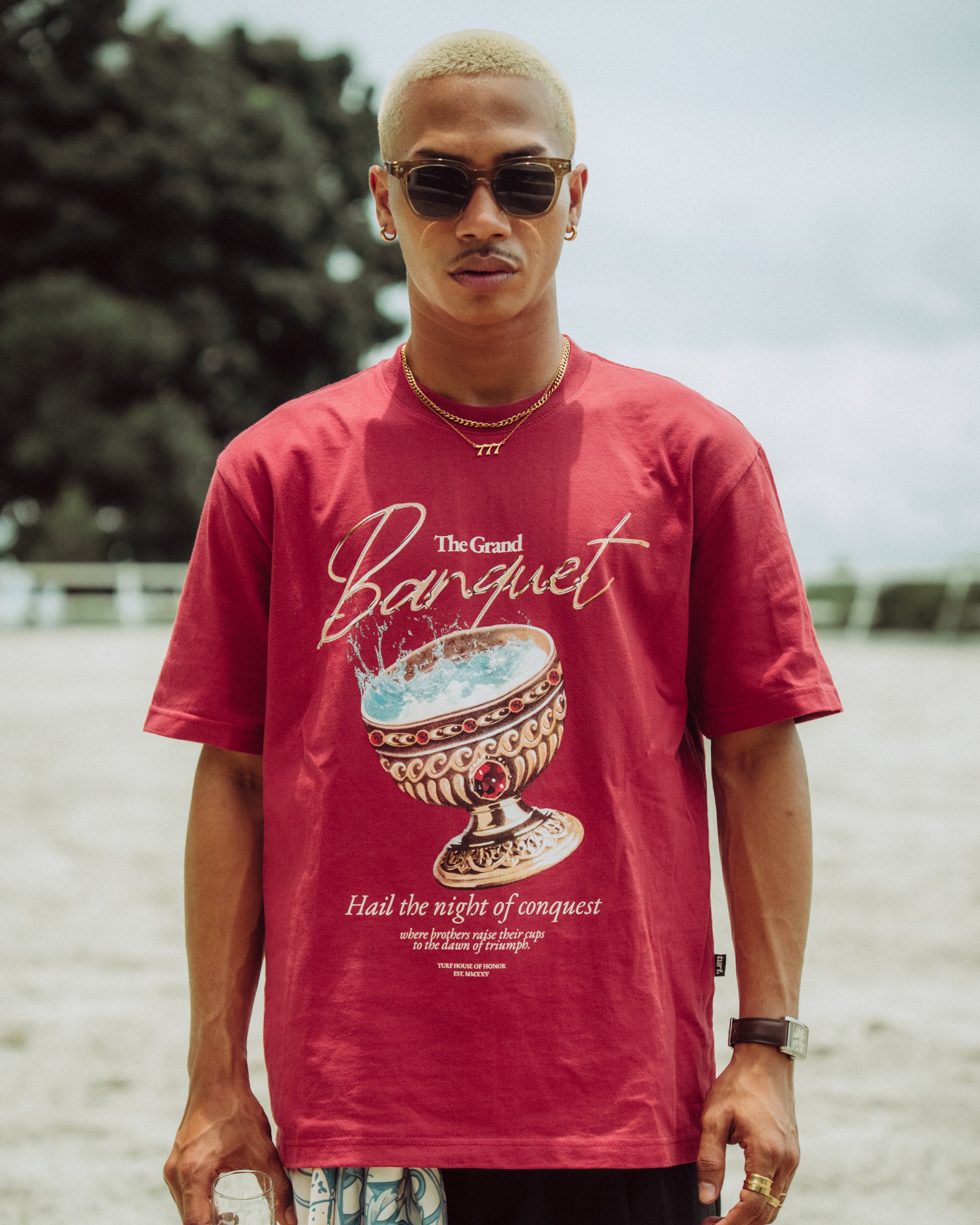 Chalice Garnet Red Tshirt