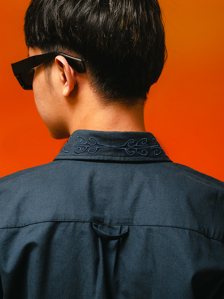 Heirloom Navy Long Shirts
