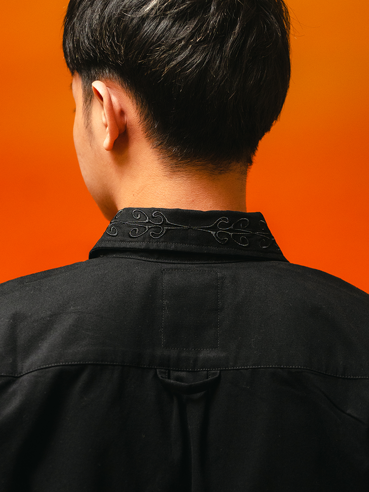 Heirloom Black Long Shirts