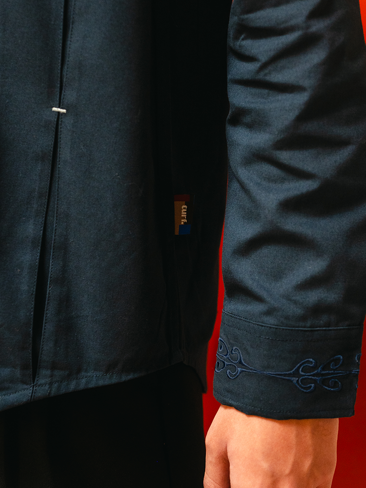 Heirloom Navy Long Shirts