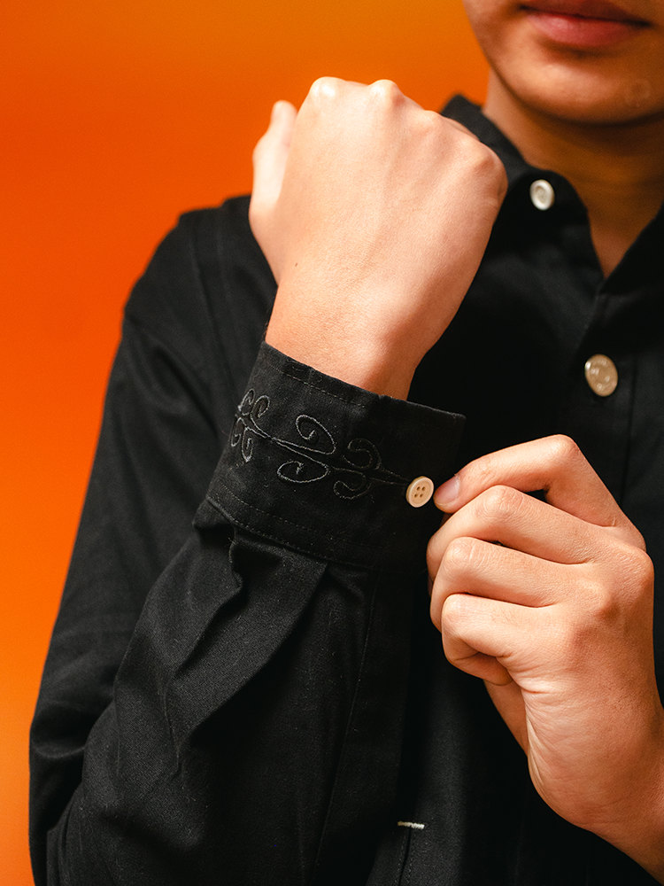 Heirloom Black Long Shirts