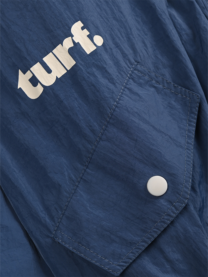 Ave Blue Nylon Jacket