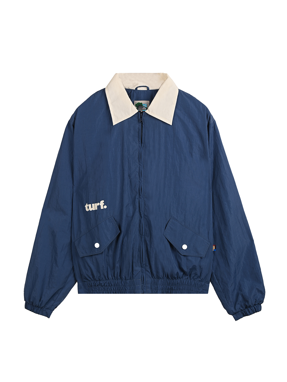 Ave Blue Nylon Jacket